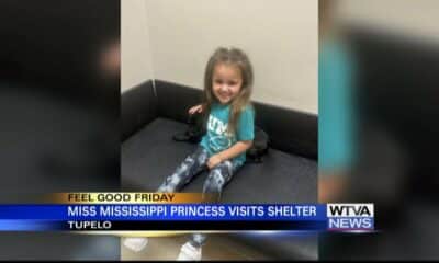 Miss Mississippi Princess visits Tupelo animal shelter