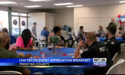 Law enforcement appreciation breakfast held in Prentiss County