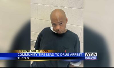 Community tip leads to drug arrest in Tupelo