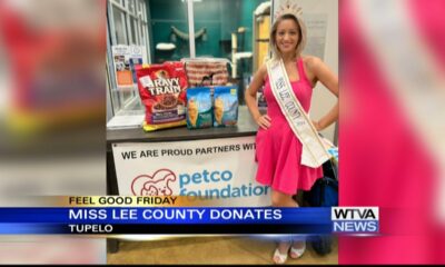 Miss Lee County makes donation to Tupelo Lee Humane Society