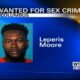 Man wanted by Columbus Police for sex crimes