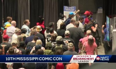 First day of Mississippi Comic Con