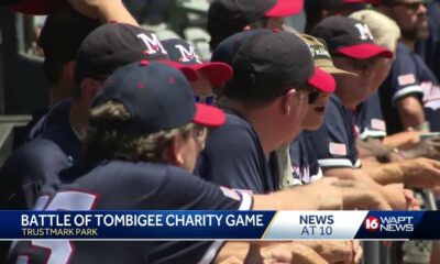 Mississippi politicians played in the first-ever Battle of Tombigbee Charity baseball game