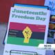 Many gathered on Farish Street for the annual Juneteenth Celebration