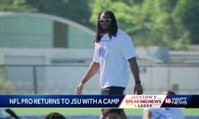 NFL pro returns to Jackson State for a kids football summer camp