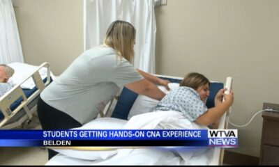 High school graduates learn about nursing at ICC Belden