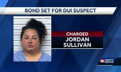 A bond is set for a DUI suspect in Gluckstadt