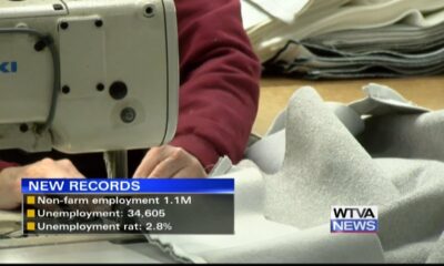 Mississippi setting historic employment records