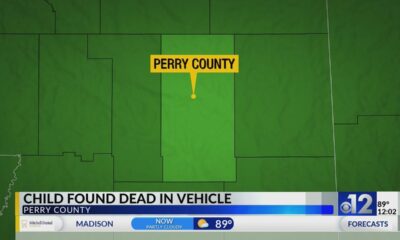 Mississippi child dies after being found unresponsive in car