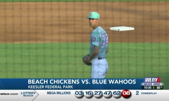 SHUCKERS BASEBALL: Beach Chickens vs. Blue Wahoos (06/25/24)