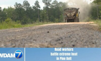 Road workers battle extreme heat in Pine Belt