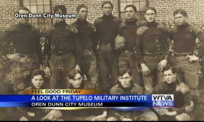 Oren Dunn City Museum showcases pictures of Tupelo Military Institute football team