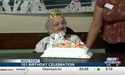 Moss Point resident celebrates 101st birthday