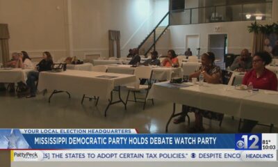 Mississippi Democratic Party holds debate watch party