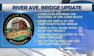 River Avenue Bridge seeing finishing touches