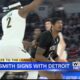 VIDEO: Mississippi State basketball star, Tolu Smith signs with the Detroit Pistons