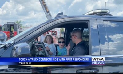 Touch-a-truck connects kids, first responders in Tupelo