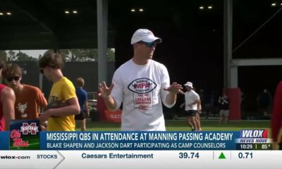 Mississippi quarterbacks in attendance at Manning Passing Academy