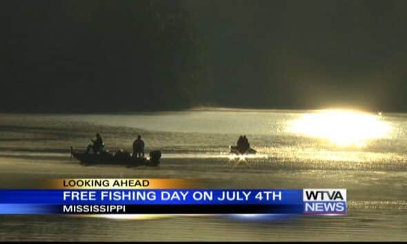 Free fishing day set for July 4th