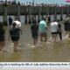 Local church holds public baptism on the beach in Ocean Springs