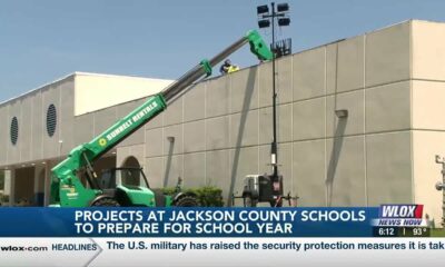 Jackson County Schools prepare facilities in preparation for the upcoming school year
