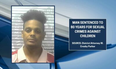 Biloxi man sentenced to 80 years for sexual crimes against children