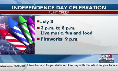 Happening July 3: Flint Creek Water Park hosting Independence Day Celebration with music, food, a…
