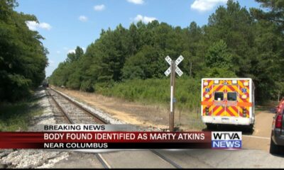 Coroner identifies body found by railroad tracks in Lowndes County