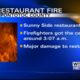 Fire damaged popular restaurant in Pontotoc County