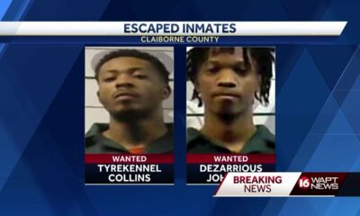 Search on for 2 Claiborne County escapees