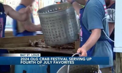 Keeping cool at the 40th annual Our Lady of the Gulf Crab Festival