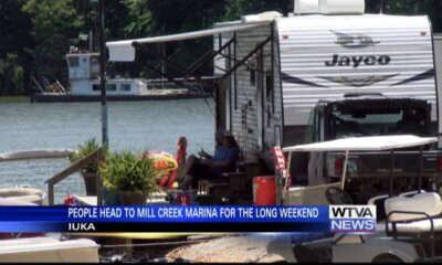 People head to Mill Creek Marina for long weekend