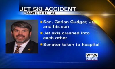 Alabama senator seriously injured in jet ski accident