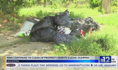 Jackson man continues to clean up property despite illegal dumping