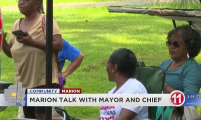 MARION TALK WITH MAYOR AND CHIEF