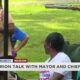 MARION TALK WITH MAYOR AND CHIEF