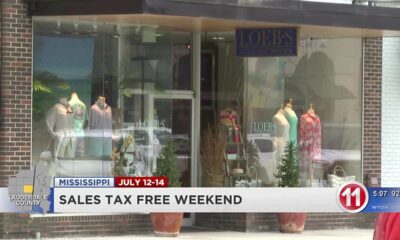 Sales tax free weekend in Mississippi moved to July 12-14