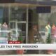 Sales tax free weekend in Mississippi moved to July 12-14