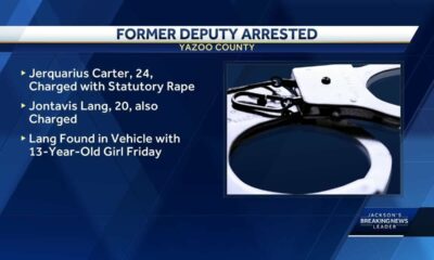 Former Yazoo County deputy charged with statutory rape