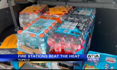 Tupelo Fire Department receives donation to help beat the heat