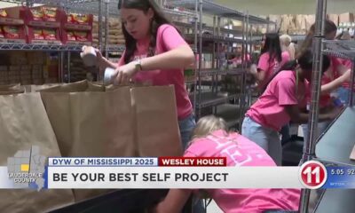 Distinguished Young Women participate in Be Your Best Self Project