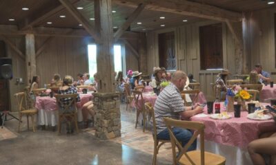 Distinguished Young Women of Mississippi program participate in the Host Family party