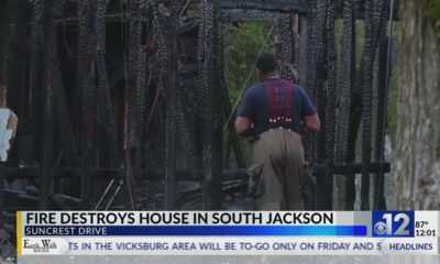 Fire damages home on Suncrest Drive in Jackson