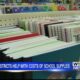 School supplies can be expensive; several school districts easing parents' minds