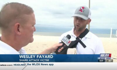 Man recounts being attacked by bull shark while spear fishing in Gulf