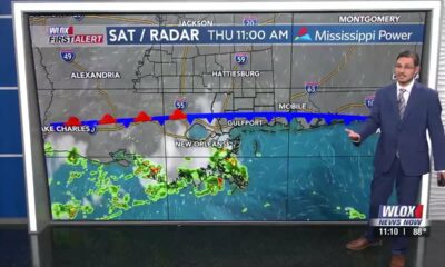 Aaron's Thursday Midday Forecast