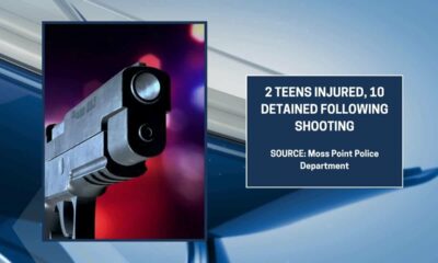 Two teens shot, 10 others arrested in Moss Point shooting
