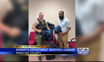 Prentiss County Sheriff's Department receives donated luggage