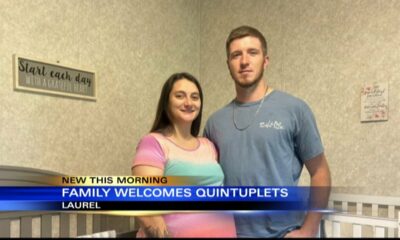 Laurel couple welcomes quintuplets