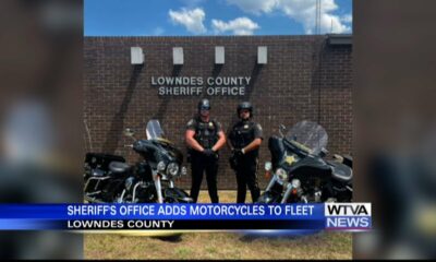 Lowndes County Sheriff’s Department adds motorcycles to fleet